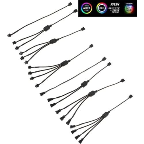 1 PC 5V 3PIN to JST SM 3Pin Fan Interface Female/Male Adapter Cord Wire for Motherboard SYNC Transfer Extension Cable