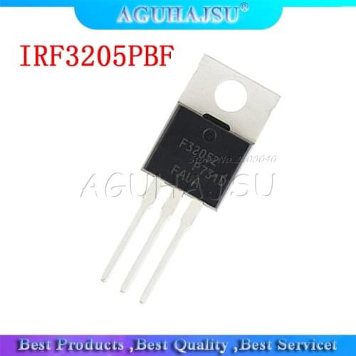 10PCS IRF3205PBF TO220 IRF3205 TO-220 HEXFET Power MOSFET new and original IC