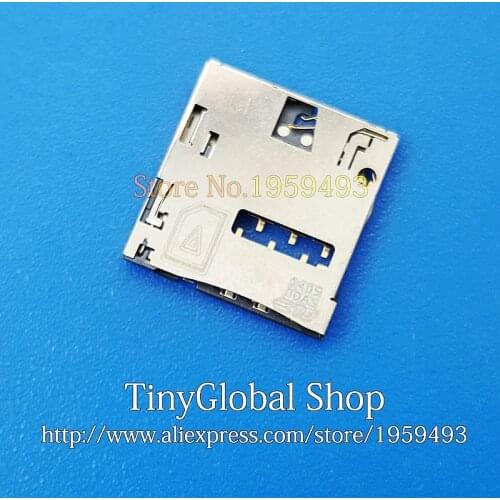 2pcs/lot New sim card connector Tray reader socket for Huawei honor 6 H60-01 L02 L03 L12 L11 H60 G660 G660-L075 L75