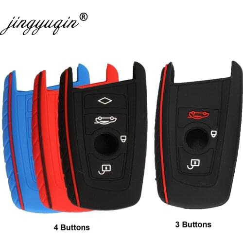 30pcs 3/4B Silicone Key fob Cover Case Protect Skin for BMW F10 F20 F30 Z4 X1 X3 X4 M1 M2 M3 E90 1 2 3 5 7 SERIES Remote Keyless