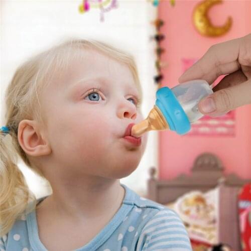 10ML Newborn Baby Infant Nursing Milk Feeding Bottle Standard Mouth Silicone Nipple Pacifier Drink Fruit Juice Water Medicine