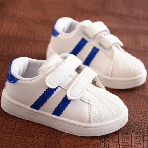 Children Shoes Girls Boys Sneakers Shoes Antislip Soft Bottom Comfortable Kids Sneaker Toddler Casual Flat Sports white Shoes