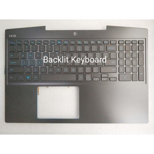 For Dell case G3 3590 low up backlit keyboard CN-0P0NG7 460.0H703.0001 CN-0W2VM0