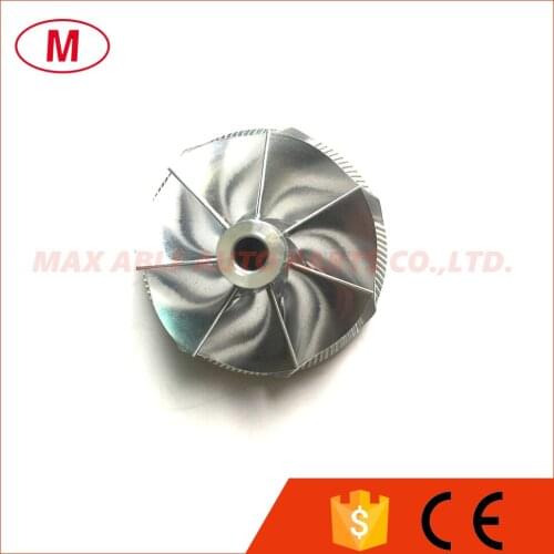 KP35 33.00/37.70mm 7+0 blades Reverse Turbo Billet compressor wheel/Aluminum 2618/Turbocharger Milling wheel for Turbocharger