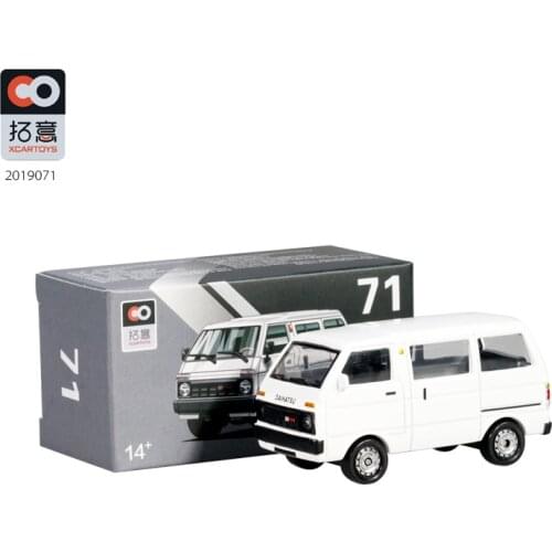 Xcartoys 1:64 Tianjin Daihatsu Minivan NO.71 Simulation Model Car