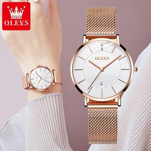 Женские часы-браслеты OLEVS China At AliExpress