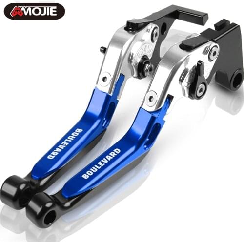 Motorcycle handbrake Handle Adjustable Brake Clutch Levers boulevard C83 Accessories FOR SUZUKI BOULEVARD C83 2005 2006 2007