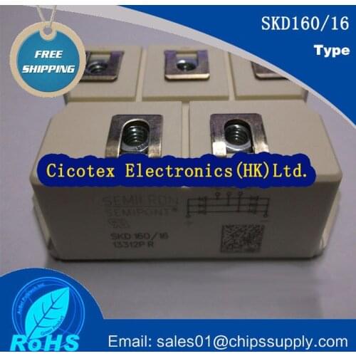 SKD160/16 MODULE IGBT Power Bridge Rectifiers SKD160-16