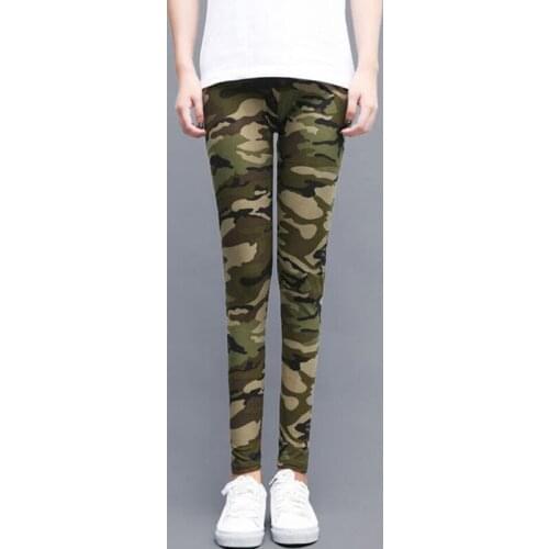 CKAHSBI Yoga Pants Women Leggings Camouflage Printed Sports Tight Yoga Fitness Leggins Running Trousers Plus Size