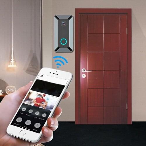 Wireless WiFi Video Doorbell Smart Phone Door Ring Intercom Camera Bell Security