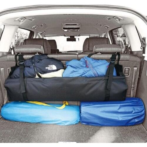 Black Car Rear Seat Large Capacity Hanging Storage Bag Luggage Storage Bag Debris Hanging Bag Trunk Storage Bag