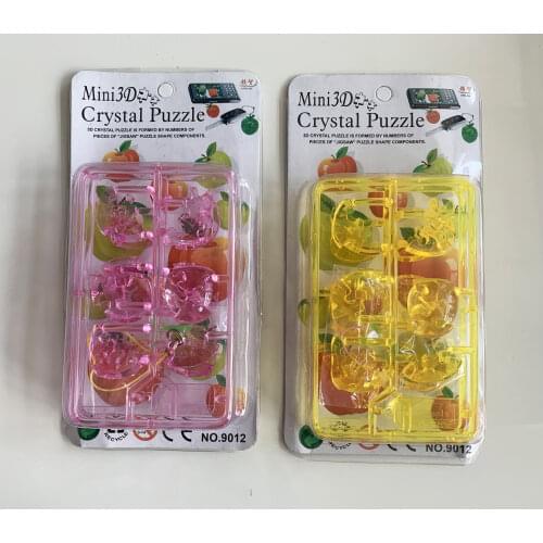 DIY TOY Mini 3D Crystal Puzzle, Educational toy