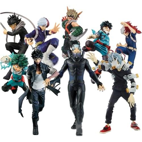My Hero Academia Anime Figure Midoriya Izuku Bakugou Katsuki Action Figure Toys All Might Todoroki Shoto Figurine Model Doll