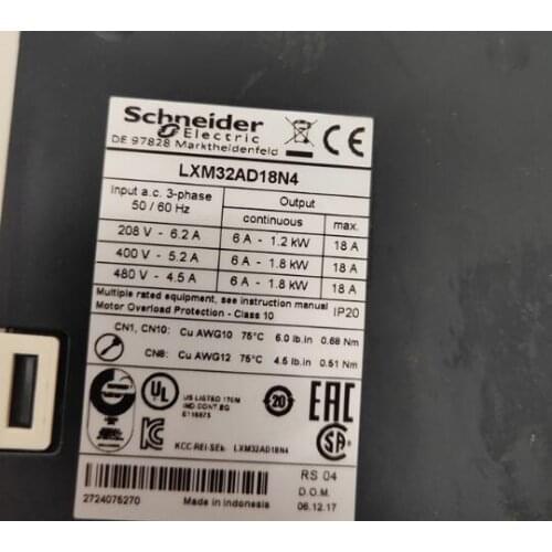 LXM32AD18N4 Used One , Servo Driver, Good Working Free Shipping