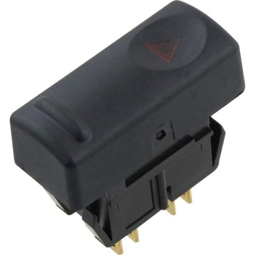 New Electrical Hazard Warning Switch Button For Renault 19 II B C53 D53 L53 S53 853 1991-1995 7700817335 Car Accessories