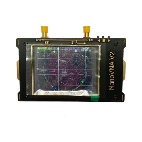 NEW 3.2inch 3G Vector Network Analyzer 50KHz~3GHz S-A-A-2 NanoVNA V2 Antenna Analyzer Shortwave HF VHF UHF Duplexer Filter