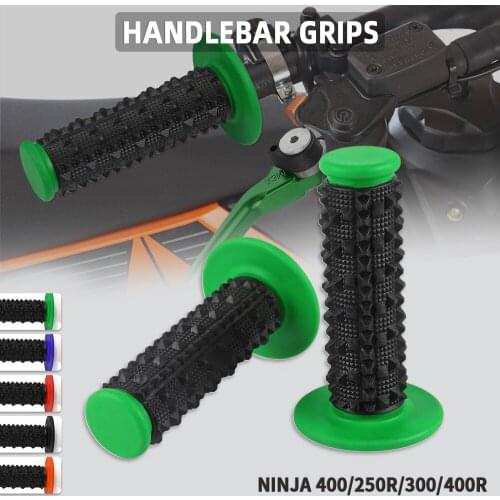 Motorcycle Universal Handlebar Brake Lever Grips Protector Rubber Soft Anti-Slip Handlebar For KAWASAKI NINJA 400/250R/300/400R