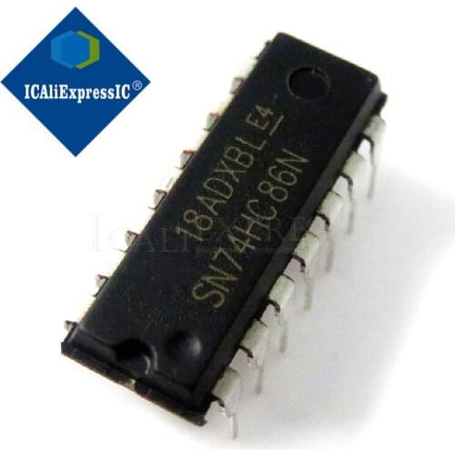10PCS SN74HC86N SN74HC86 DIP14 DIP 74HC86N 74HC86 new original In Stock