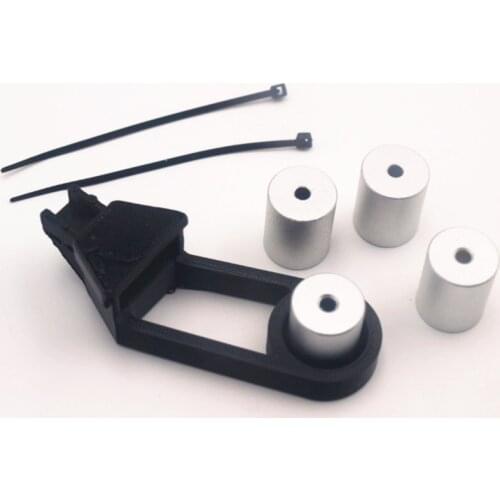 Funssor CR-10/ cr10S 3d printer solid spacer/ with y axis wire retrain CR-10 aluminum Solid Bed Mount Strain relief bracket