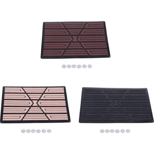 Car Floor Carpet Pad Heel Foot Mat Pedal Patch Cover 23x15cm Car Mat Anti-skid 270E