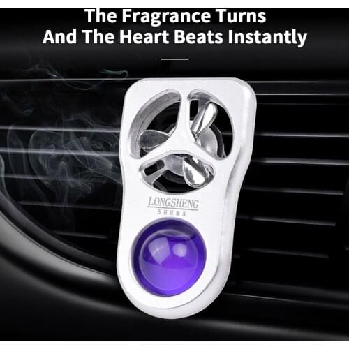 Car Air Freshener Perfume Fragrance Essential Oil Air Vent Freshener Air Conditioner Clip Diffuser Auto Decor Car Accessories