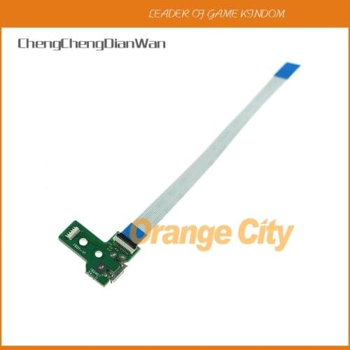 ChengChengDianWan JDS-030 JDS030 USB Charging Port Socket Board charger board with flex ribbon cable For PS4 controller board