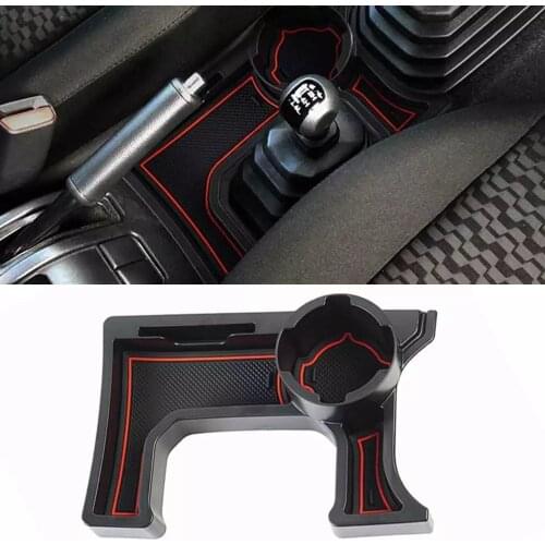 Jimny Car Center Console Gear Shift Tray Organizer/Center Console Cup Holder Storage Box for Suzuki Jimny 2018 2019 2020