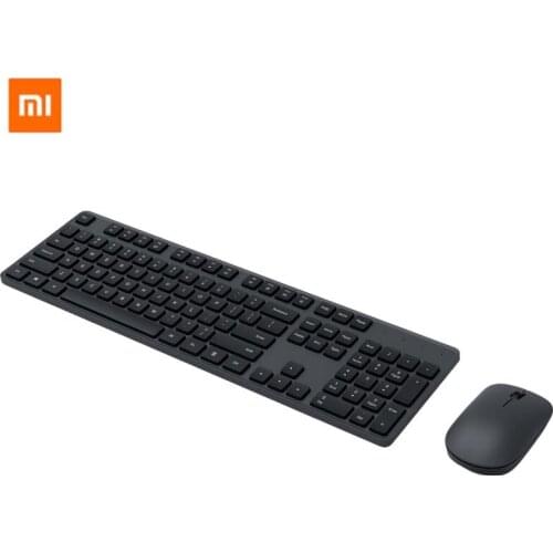 Xiaomi Keyboard Gaming Mouse Set Wireless Office Keyboard 104 Keys for Windows PC Keyboard