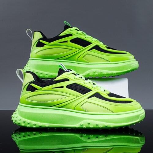 Autumn Casual Shoes Men Sports Sneakers Winter Comfortable Thick Bottom Chunky Footwear Outdoor Fashion Trainers Shoes Zapatos