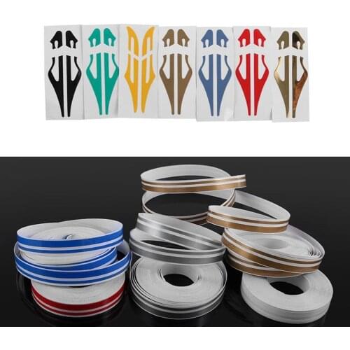 98M Pinstripe Ribbon Car Sticker Bumper Car Body Stickers Styling Car Double Accessories Decoration Motorcycle Car Line C1Q9