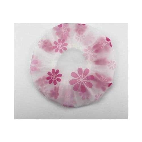 Hot Sale Waterproof Shower Cap Thicken Elastic Bath Hat Bathing Cap For Women Spa Bathing Accessory Hair Salon Bathroom Product