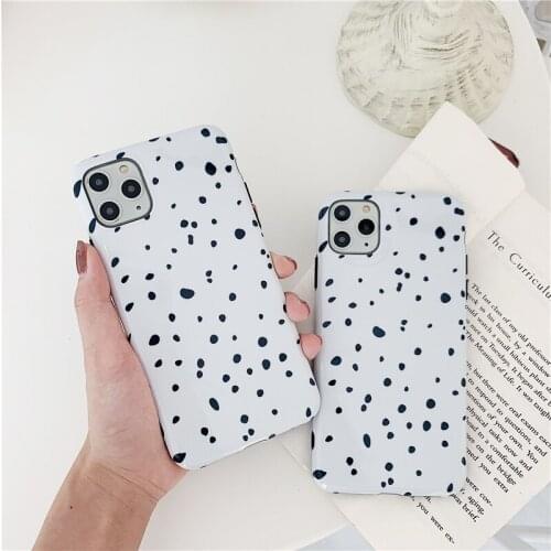 For iPhone 12 Pro Max Red Plaid Soft Case Cute Polka Dot Cover for iPhone 12mini 7 8 Plus iPhone XS Max X XR XS Max 11 Pro 12Pro
