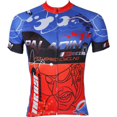 New Brand Blue And Red Color Sprint Themed Riding Jersey Mountain Bike Jerseys MTB Jersey xxxl For Mens