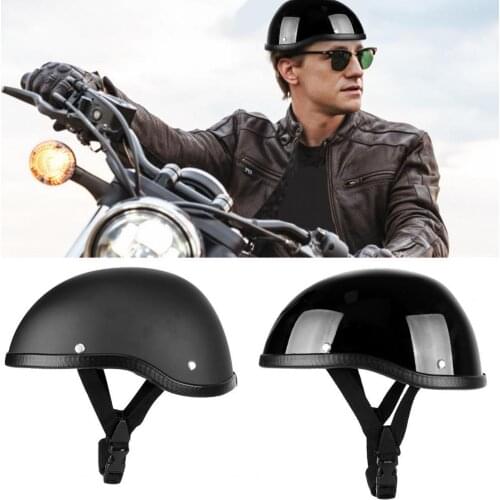 Safe Helmet Vintage Quick Release Buckle ABS Open Face Half Helmet for Mountain Bike