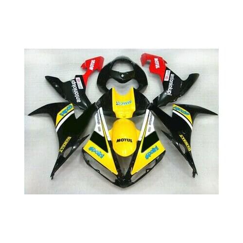 Wotefusi Fit For NEW ABS Bodywork Fairing YZF1000 R1 04-06（5
