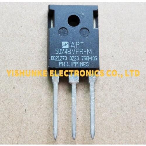 10PCS APT5024BVFR-M APT5024 TO-247 MOSFET TRANSISTOR 22A 500V