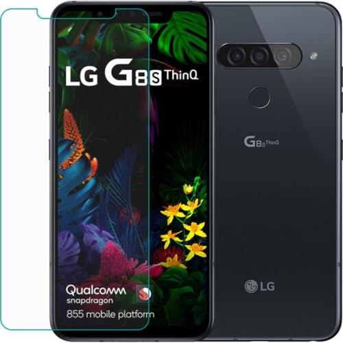 2PCS For LG G8s ThinQ Tempered Glass Protective FOR LG G8s ThinQ Screen Protector Glass Film phone case Cover