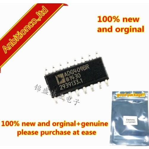 5pcs 100% new original ADG409BRZ ADG409BR SOP16 in stock