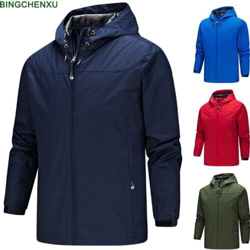 Мужские демисезонные куртки BingChenXu China At AliExpress