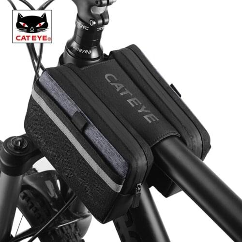 CATEYE Multifunction Tools Top Tube Bags road MTB Cycling Front Frame Bags Waterproof Repair Tools Set Package Accessories