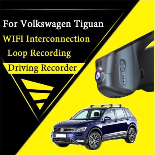 For Volkswagen VW Tiguan AD BW 2016~2020 Car Road Record Dash Camera Driving Video Recorder WiFi DVR