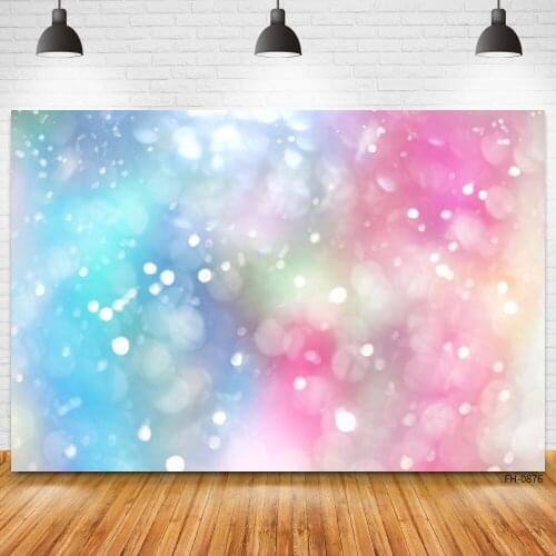 Glitter Silver Polka Dot Pink Background Children Girls Baby Photocall Backdrop Birthday Party Photo Studio Princess Photography