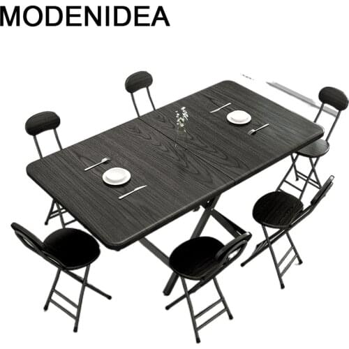 Masasi Camping Portable Tafel Pliante Comedor Oro Outdoor Folding Plegable Mesa De Jantar Kitchen Furniture Desk Dinner Table