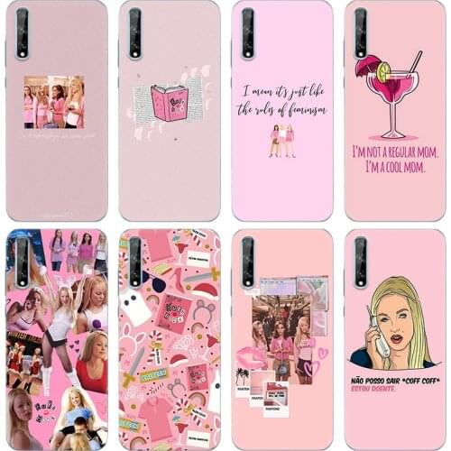 Mean Girls Burn Book Soft Silicone Phone Case for Huawei Y5 Lite 2018 Y6 Y7A Y9A Prime 2018 Y9 2019 Y9S Y5P Y6P Y7P Y8P Cover