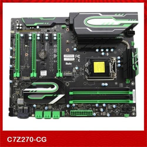 Desktop Motherboard For Supermicro C7Z270-CG Z270 1151 DDR4 M.2 Support 7700K 6900K Perfect Test,Good Quality