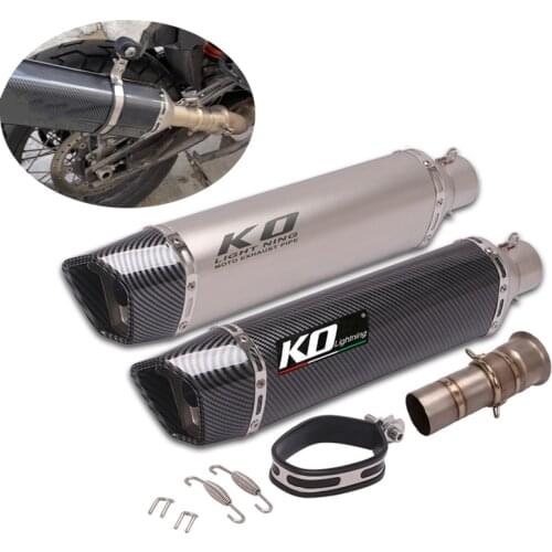 Reserve Catalyst Titanium Mid Pipe Modified Motorcycle 51mm Mufflers for Adventure 1190 1090 1050 Super Adventure 1290 R/S/T