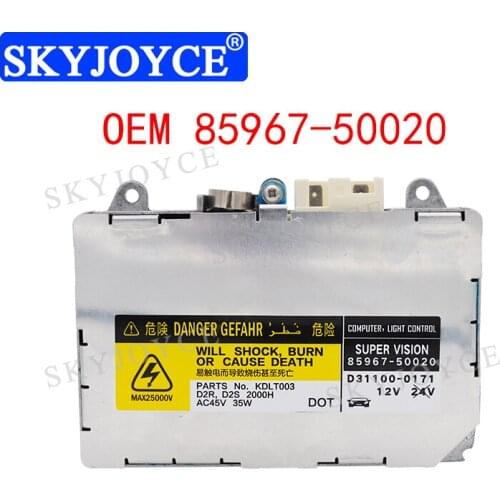 SKYJOYCE New 85967-50020 84965-AE020 84965AG000 84965AG010 D2S D2R hid Headlight Ballast Control Unit For Japanese Original hid