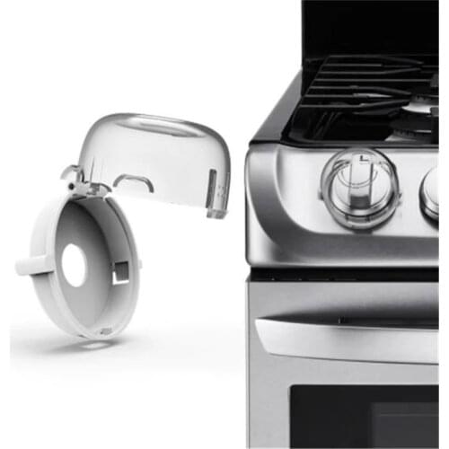 Child Safegaurd Lock Kitchen Cooker Gas Oven Stove Knob Cover Guard Shield Kitchen Switch Control Cookware Parts