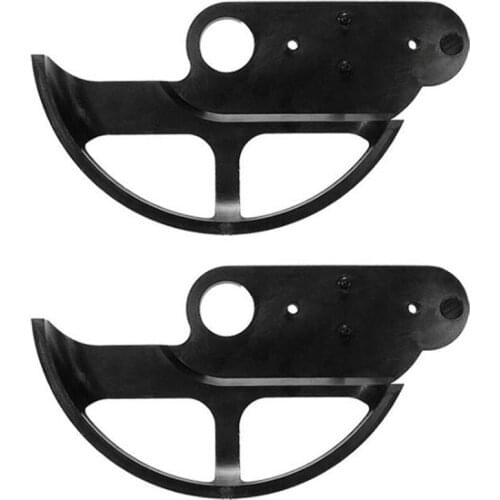 2Pcs Protective Brake Disc Guard Fenders Rear Wheel for Xiaomi M365/M365 Pro/M365 1S Electric Scooter Accessories,Black