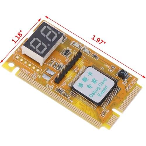 3 In 1 Mini PCI/PCI-E LPC PC Laptop Analyzer Tester Diagnostic Post Test Card Drop Shipping